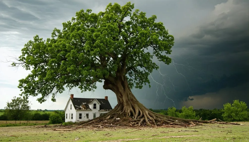 fallen trees storm damage